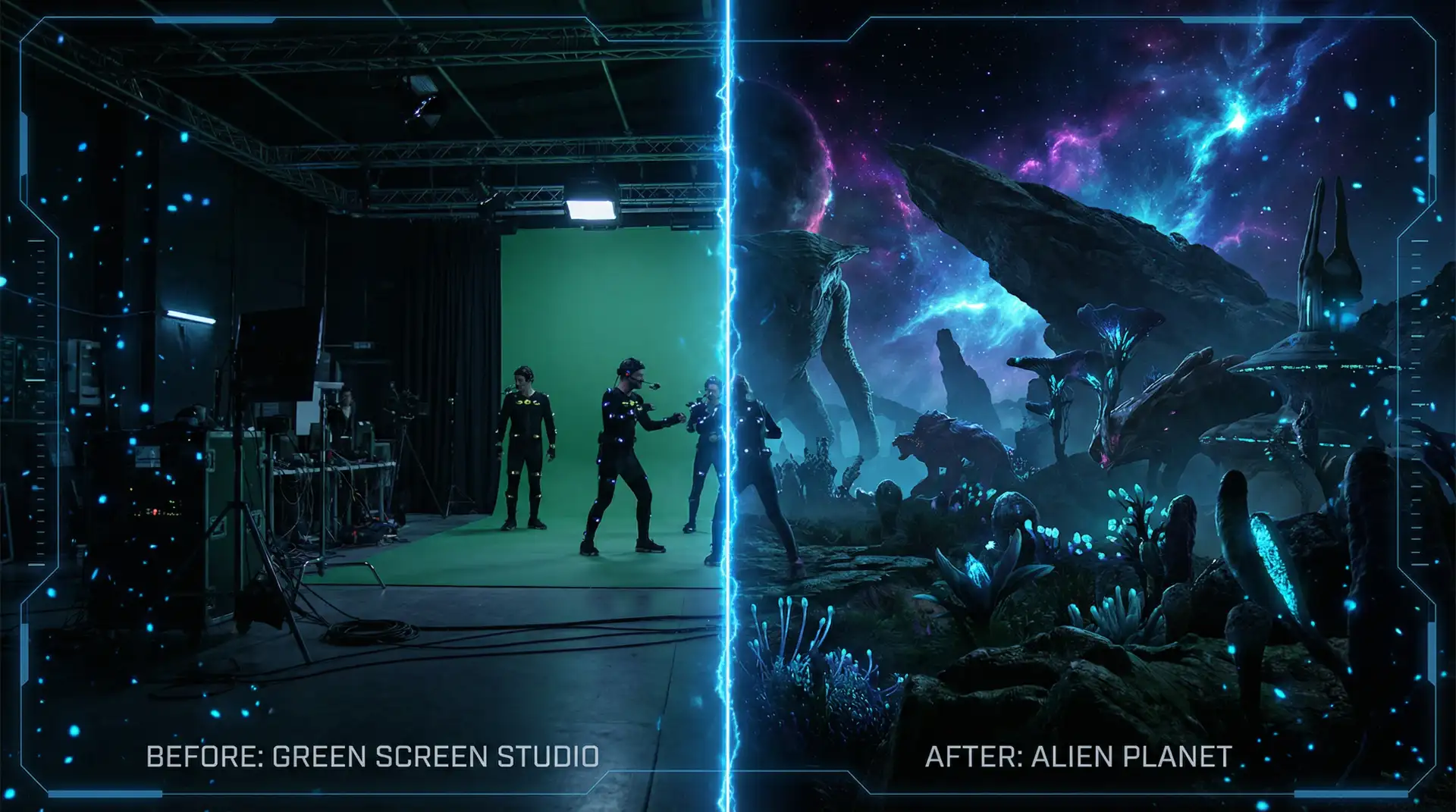 特效熔炉 渲染室特效对比